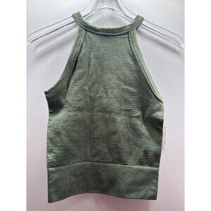 Intimately Free People Ribbed Army Green Tank Top M/L